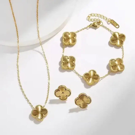 Golden Clover Set - 3 Piece