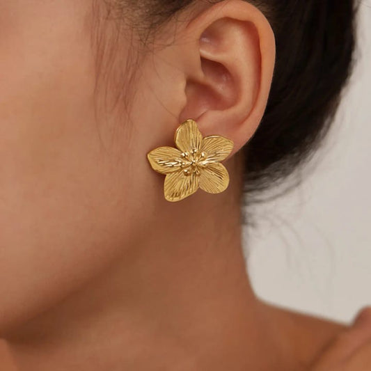 Roselle Studs - Stainless