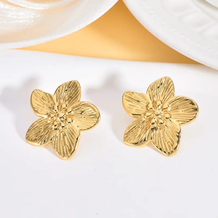 Roselle Studs - Stainless