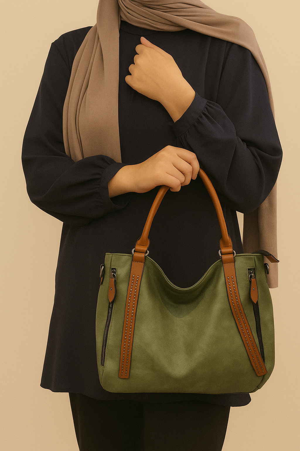 Softear Leather Tote