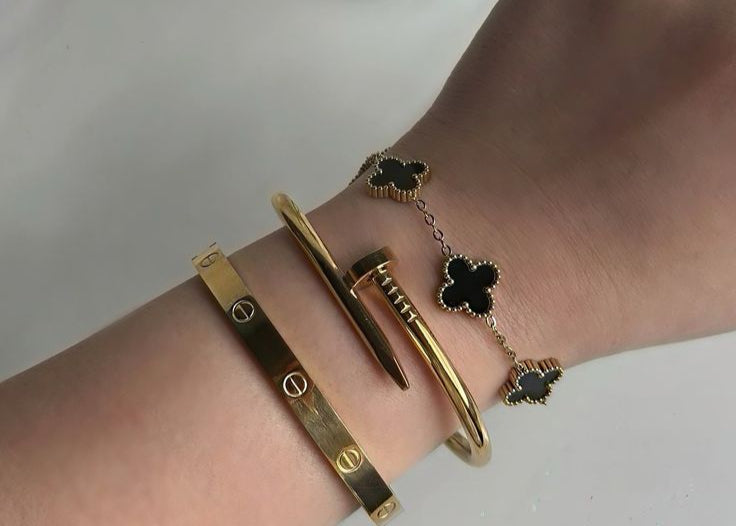 Stacked Bracelets - 3 In 1