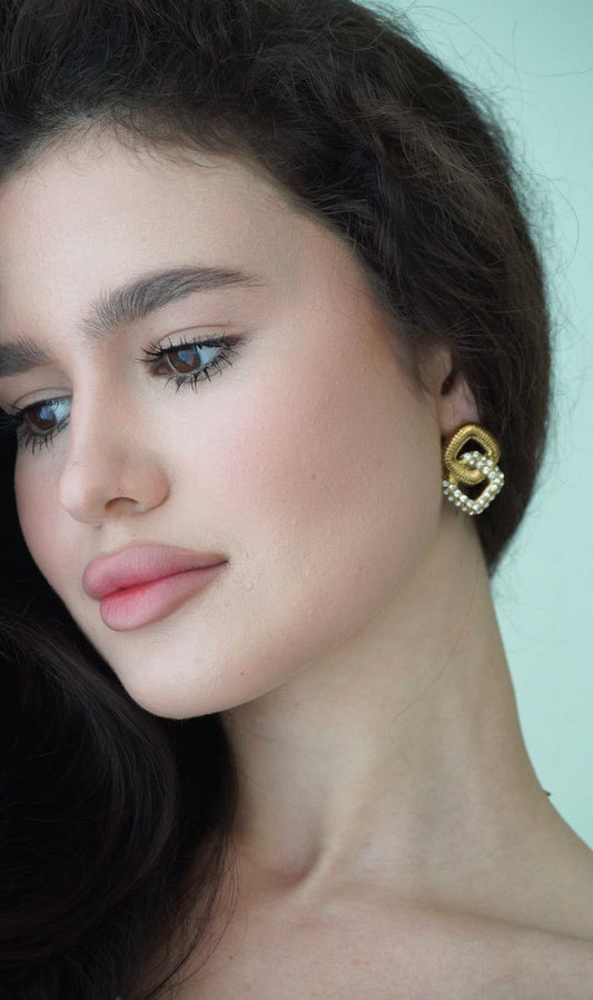 Zarkoon Stoned Earrings