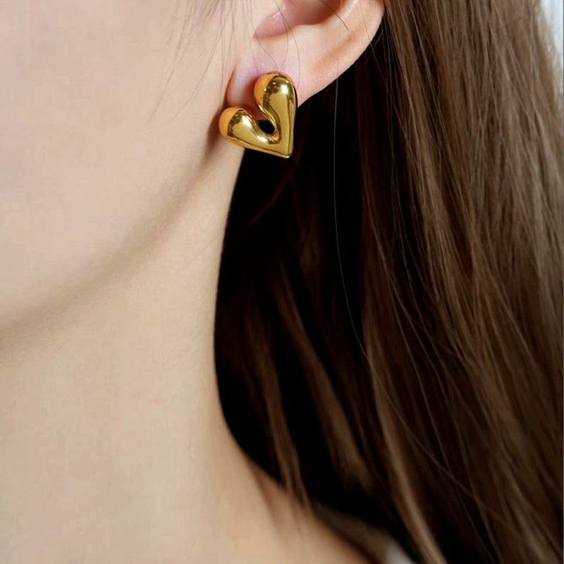 Heart Studs