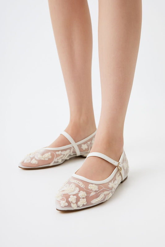 Zarmesh Pumps - Embroidered