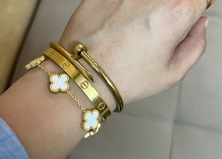 Stacked Bracelets - 3 In 1