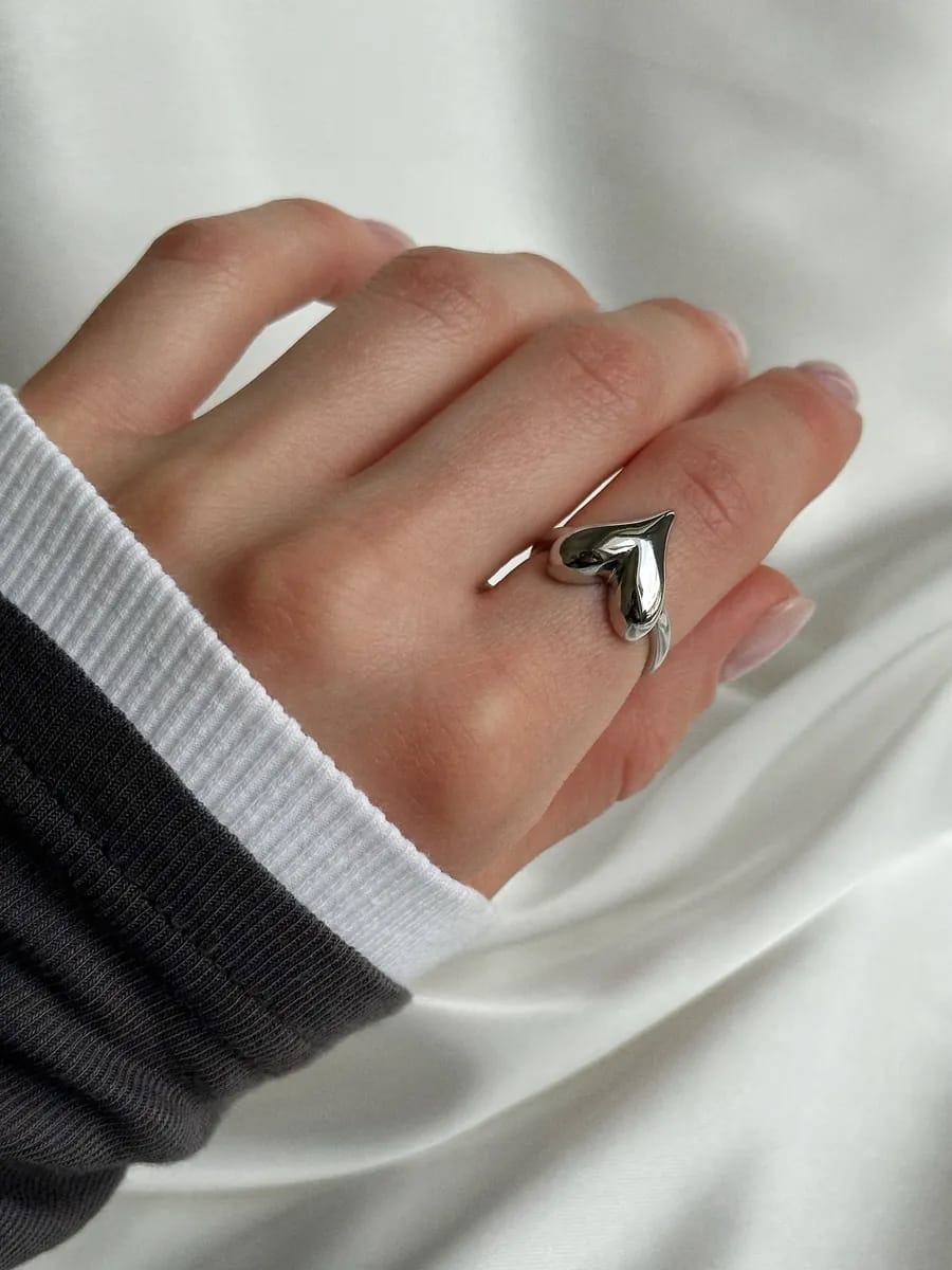 Heart Adjustable Ring