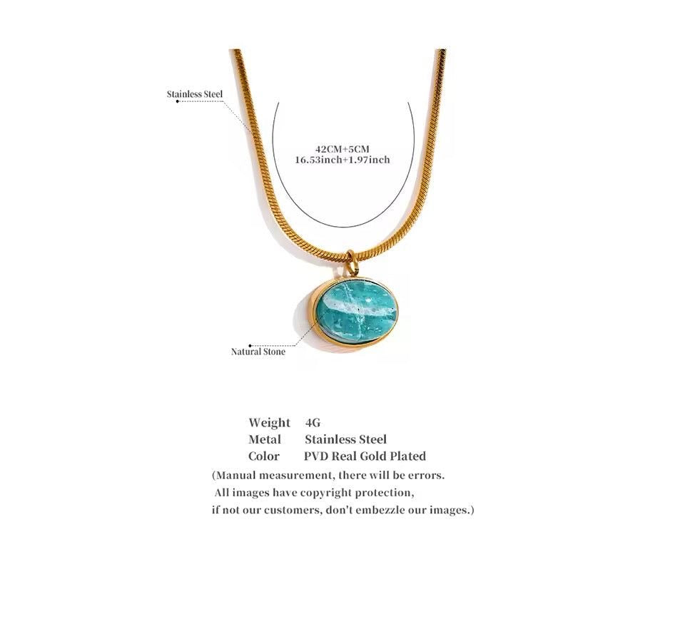 BlueSea Necklace - Stainless
