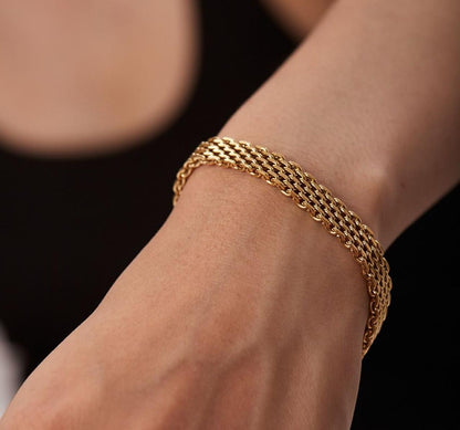 Chainlete Set - Necklace & Bracelet