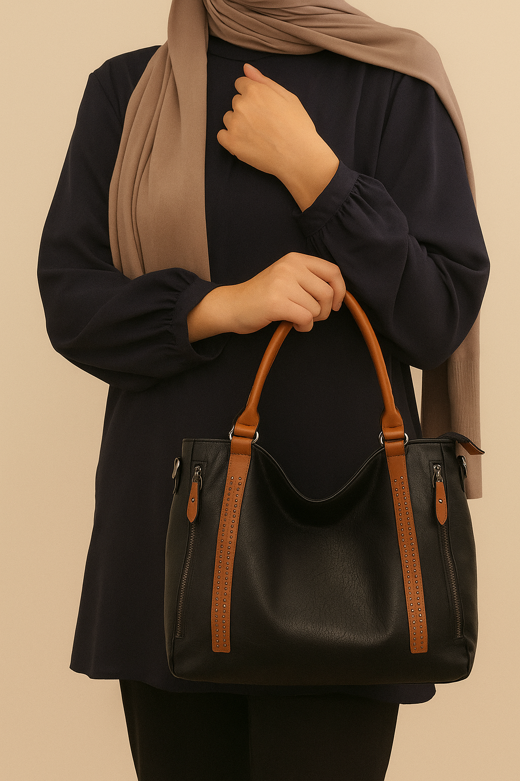 Softear Leather Tote