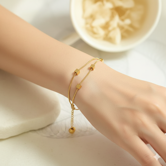 Double Layer Bracelet