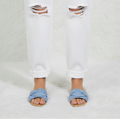 Denim Basic Flats