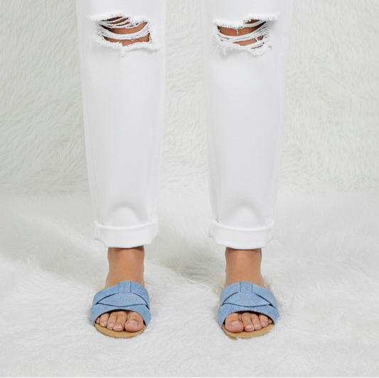 Denim Basic Flats
