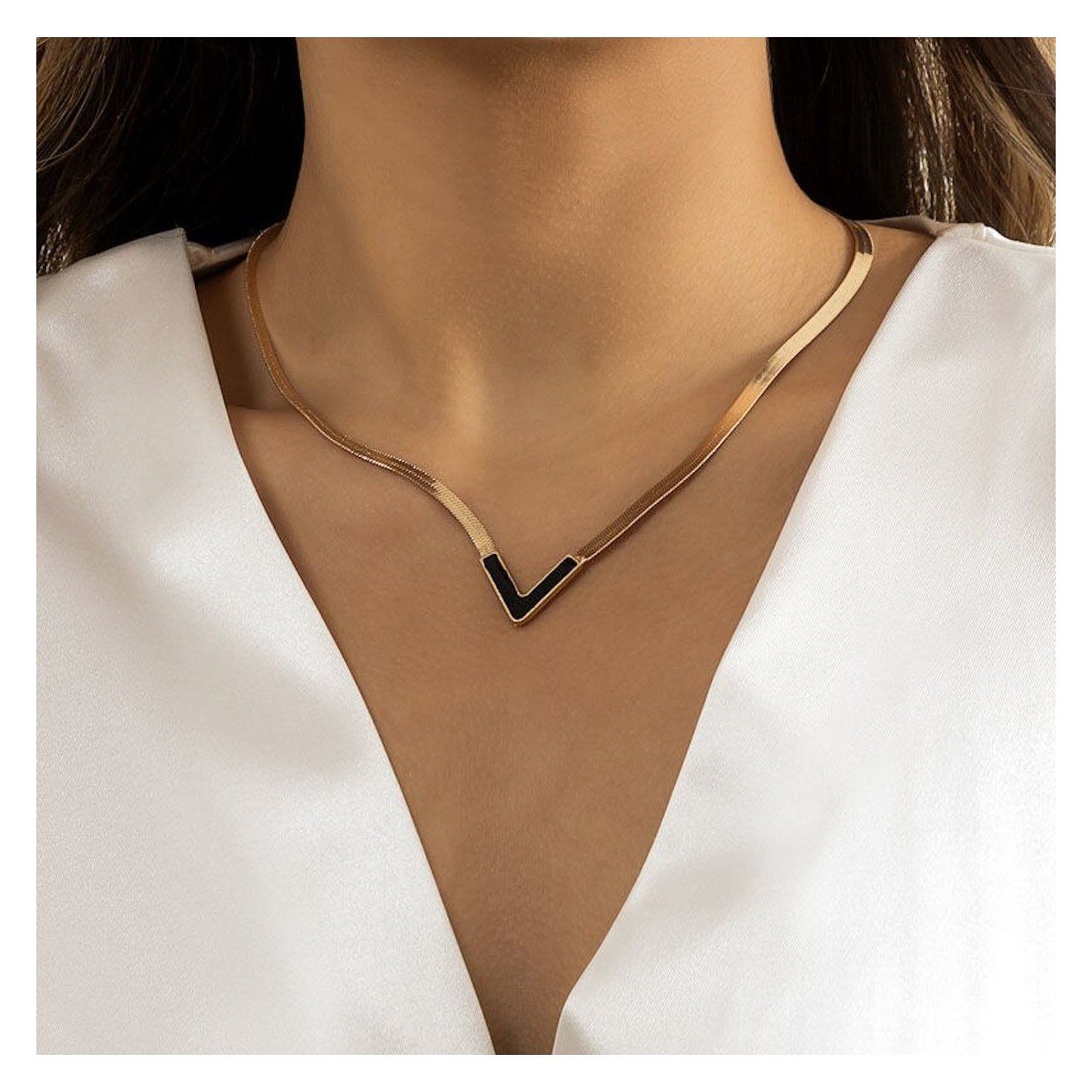 V Shaped Neckless