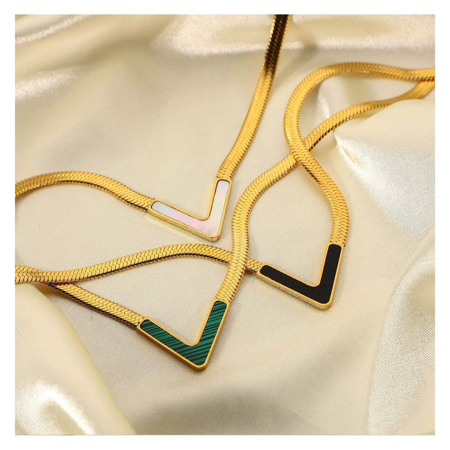 V Shaped Neckless