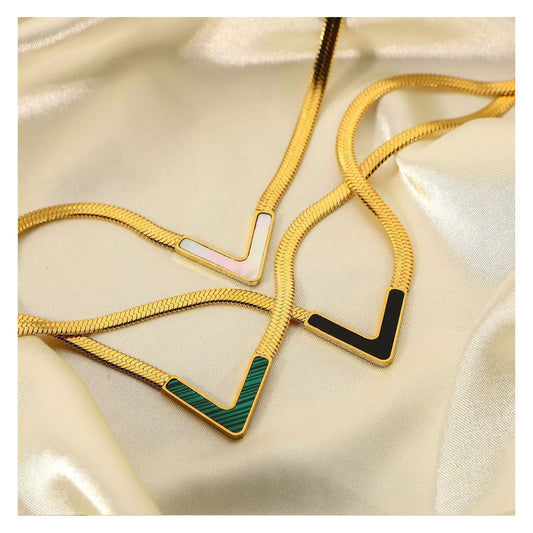 V Shaped Neckless