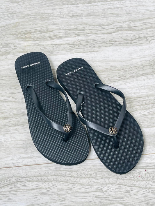 Classic Black Flip Flop - Tory Burch