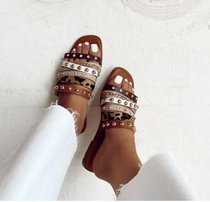 Studded Blitz Flats