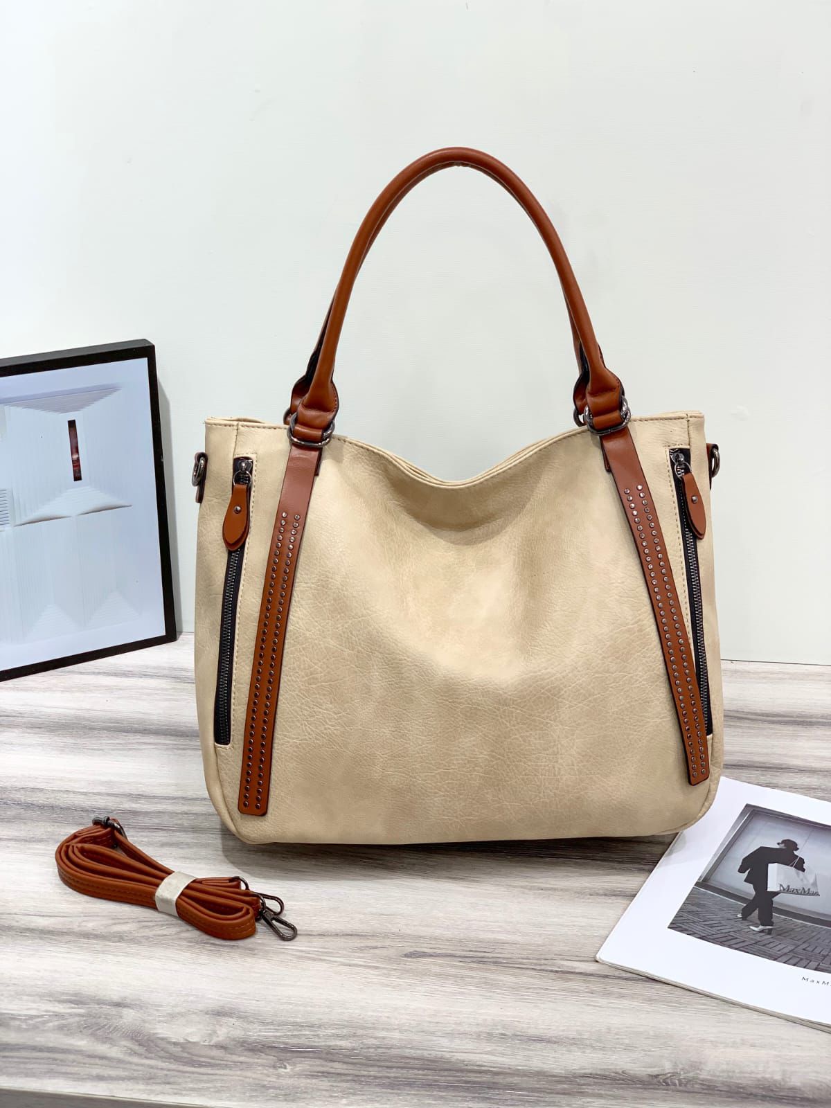 Softear Leather Tote