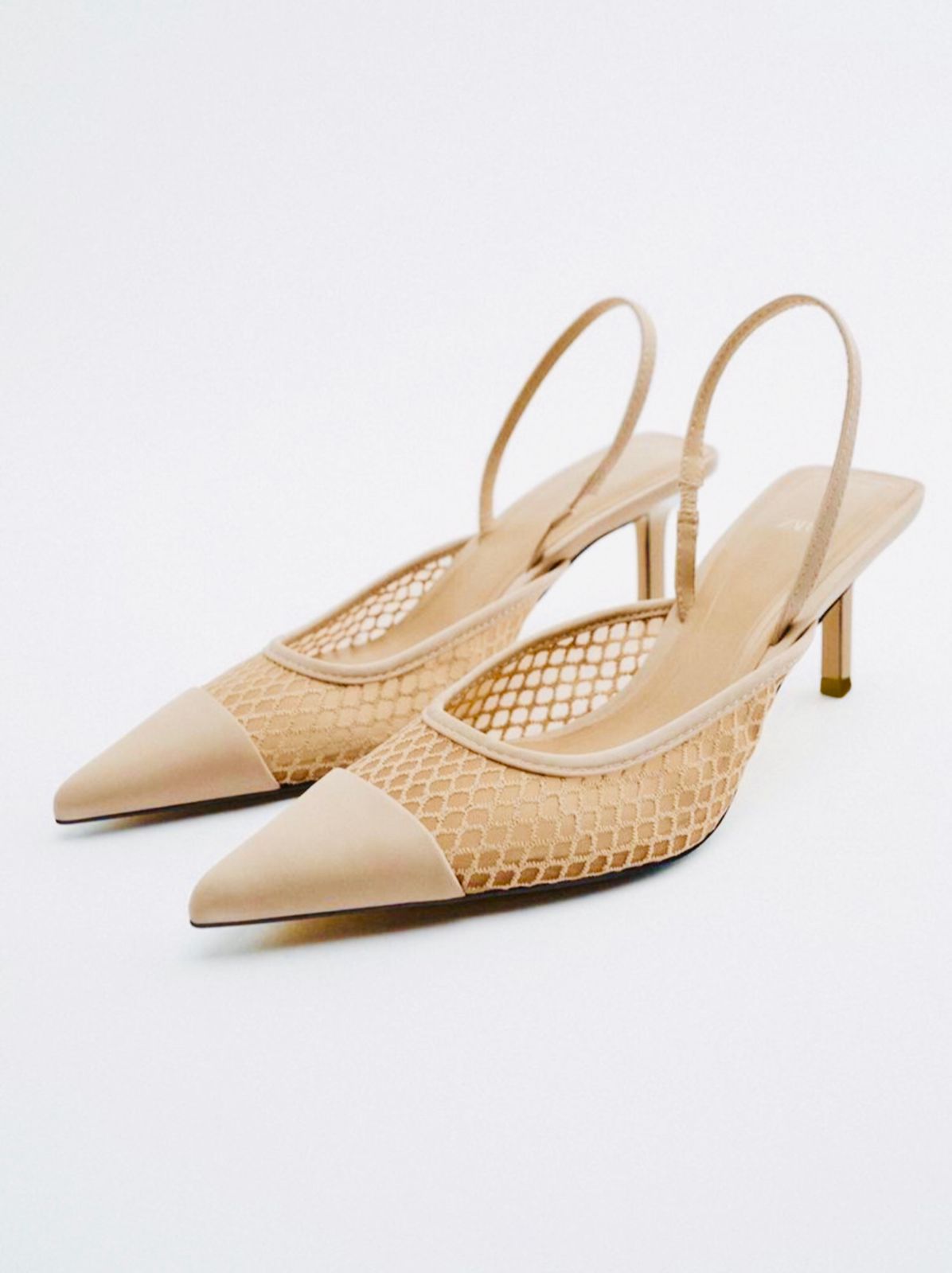 Slingback Pointed Toe Heel