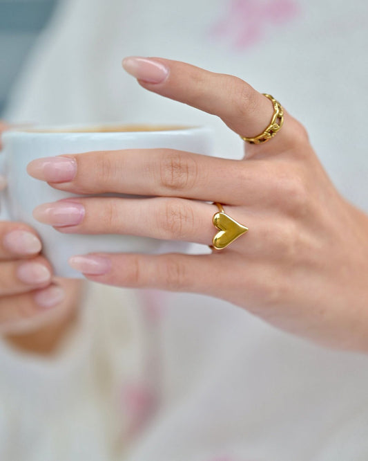 Heart Adjustable Ring