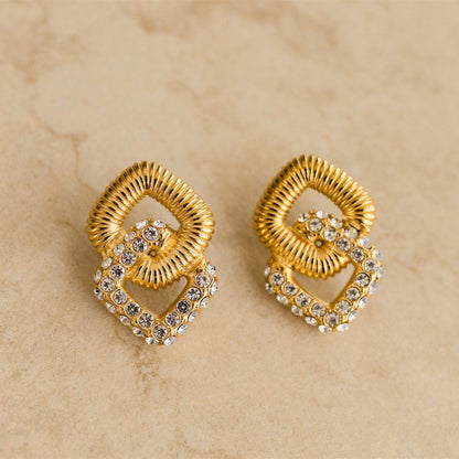 Zarkoon Stoned Earrings