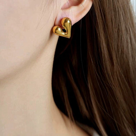 Heart Studs