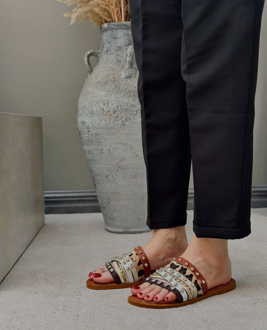 Studded Blitz Flats
