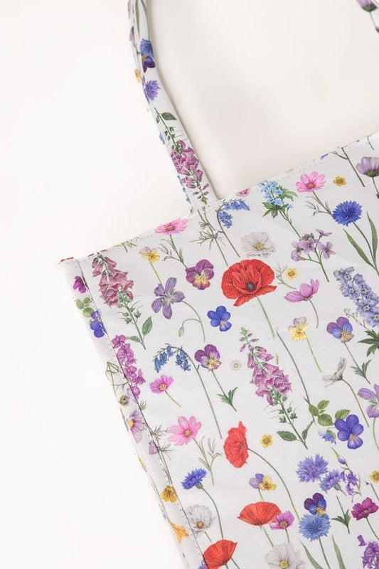 Printed Floral Tote